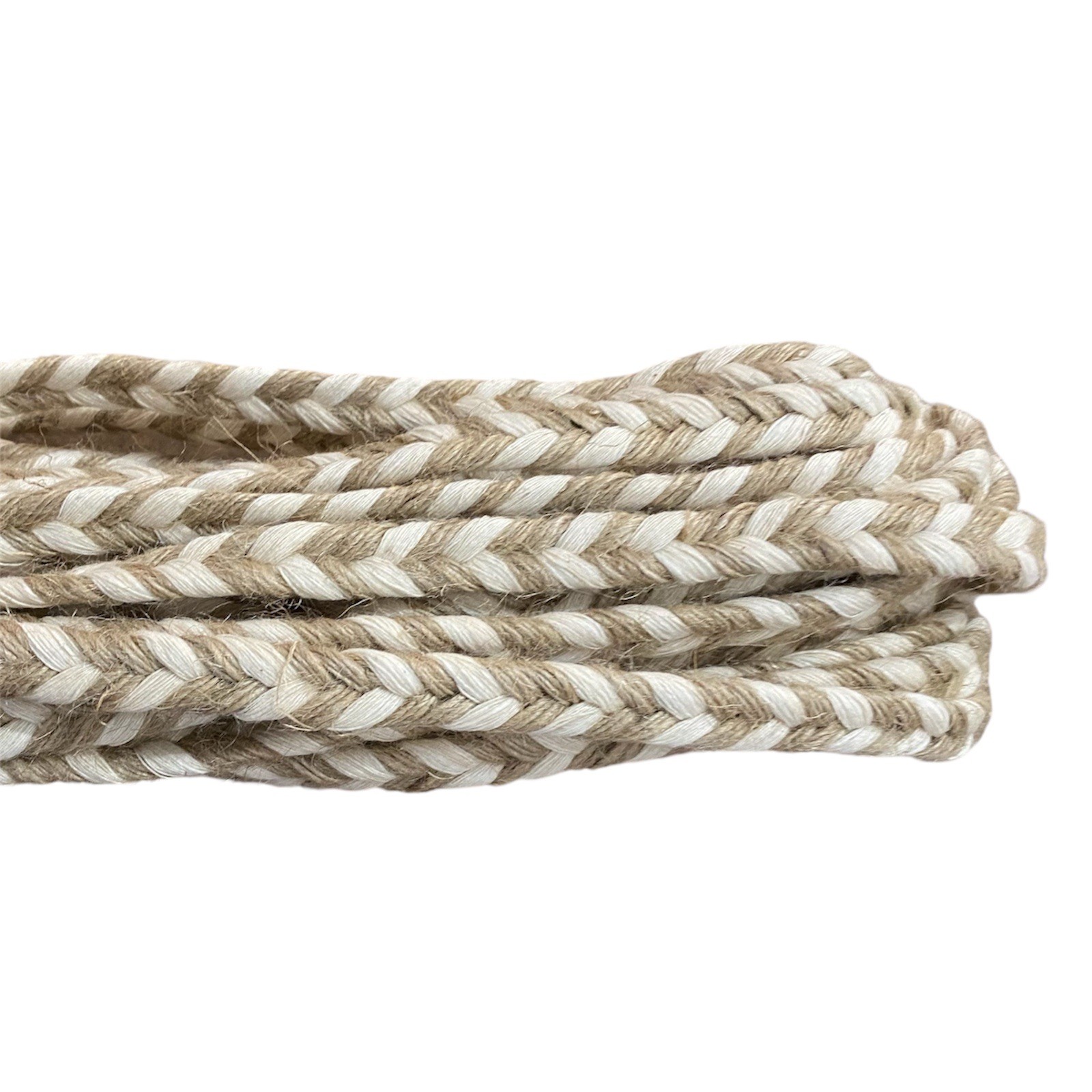 jüt örgü ip - beyaz (10 metre)