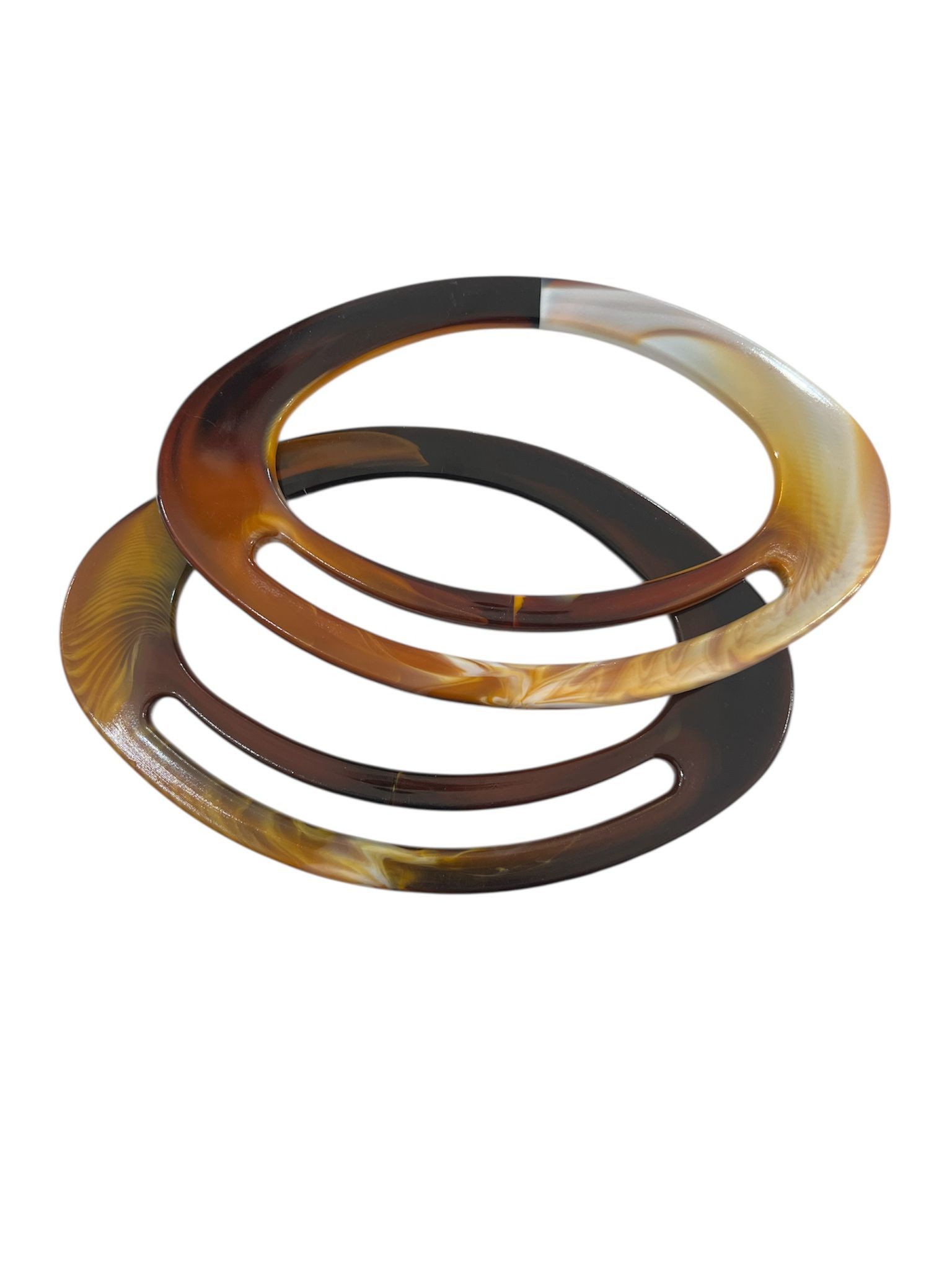 akrilik çanta sapı / oval model