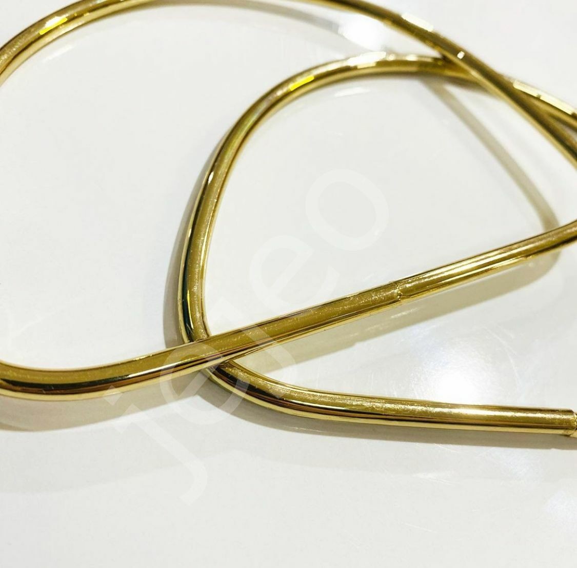Metal D model çanta sapı