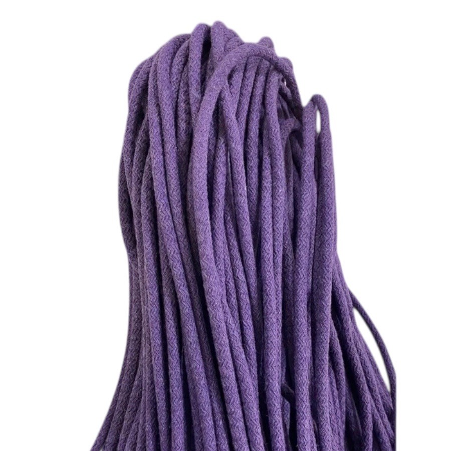 Pamuk tress kordon ip- Açık Mor (1 kg 48/50metre)