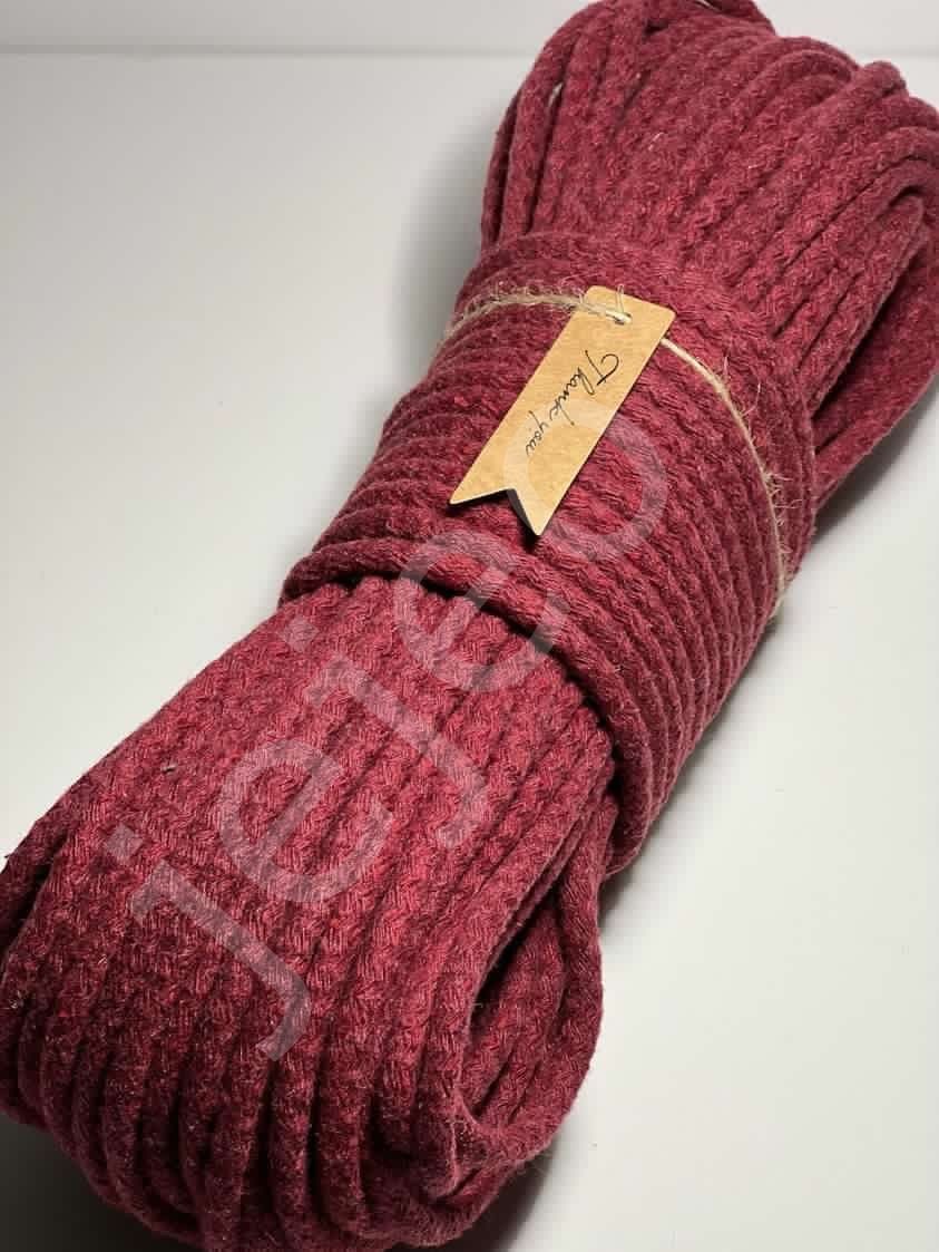 Pamuk tress kordon ip - Bordo (1 kg 48/50metre)