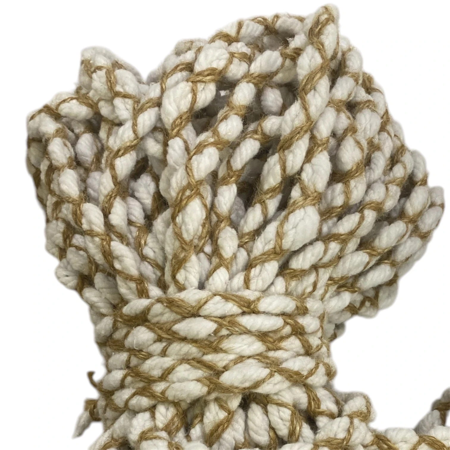 jüt patlak ip- kırık beyaz (1kg)