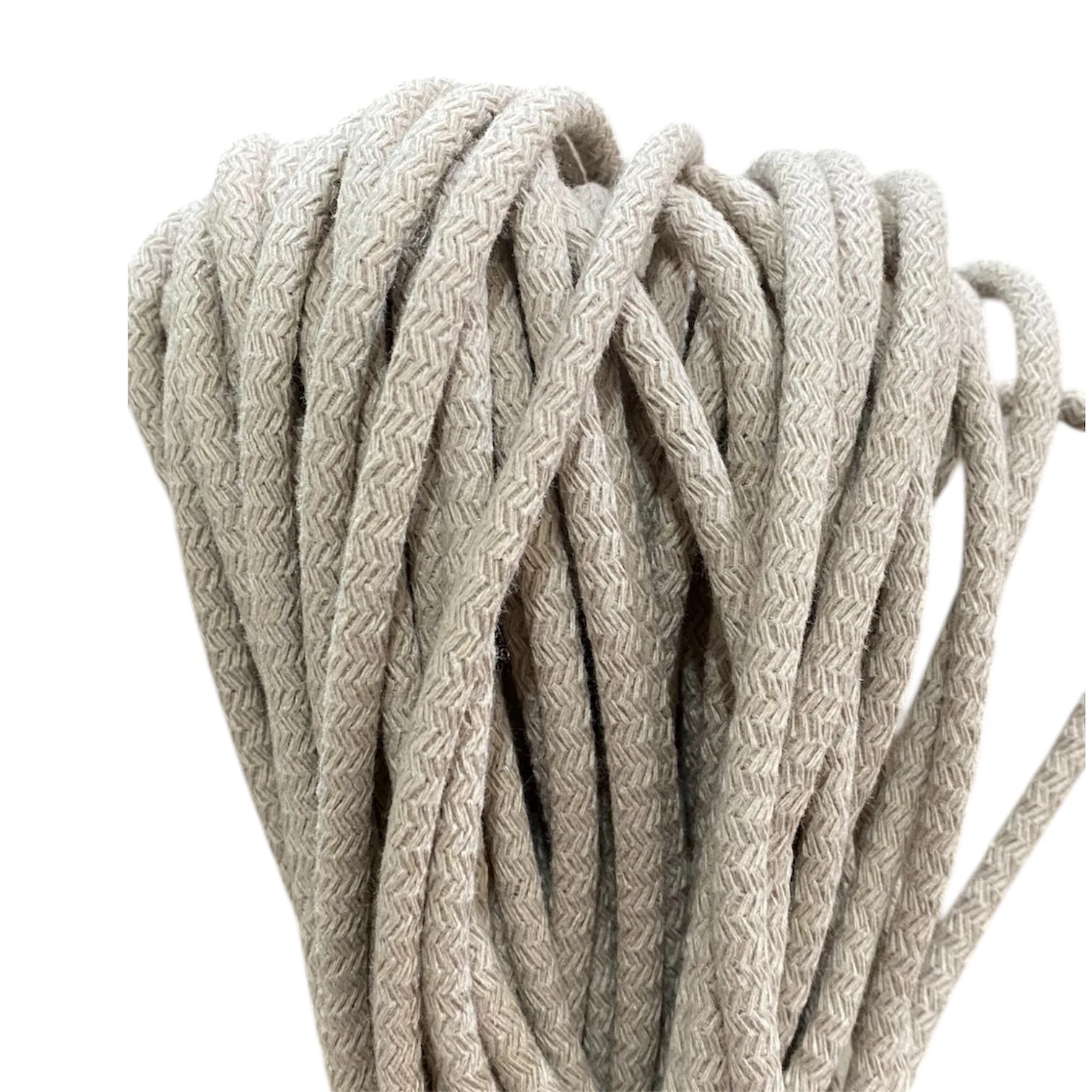 pamuk tress kordon ip- Açık Bej  (1 kg 48/50 metre)