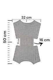 Kelebek-Zara Model Çanta Kanvası 32x50CM 