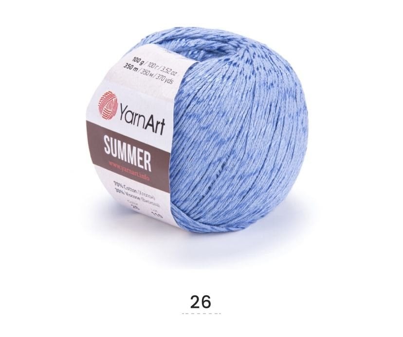 Yarnart summer- 26 4 ADET İP VE  ÇANTA HEDİYELİ