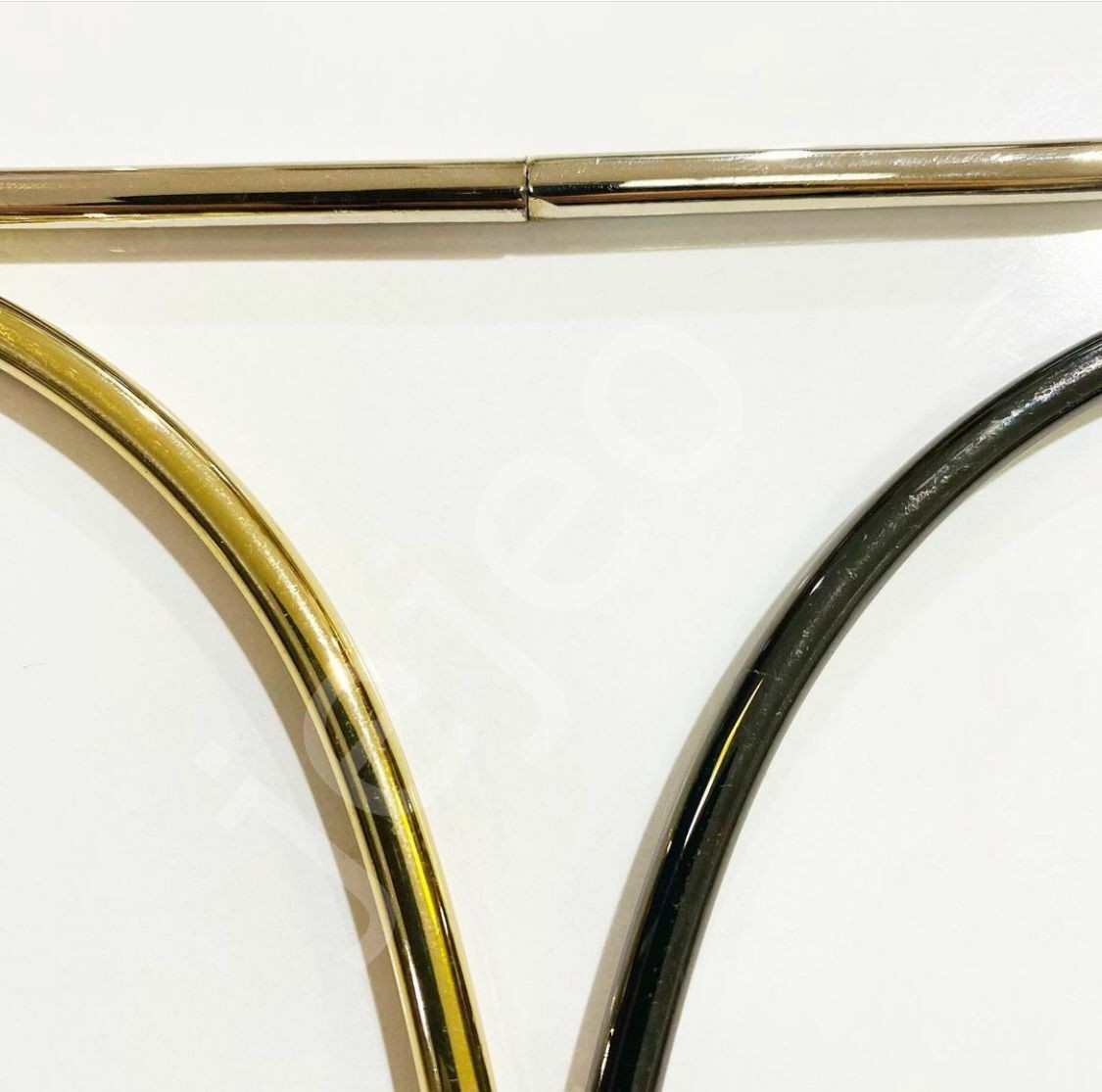 Metal D model çanta sapı