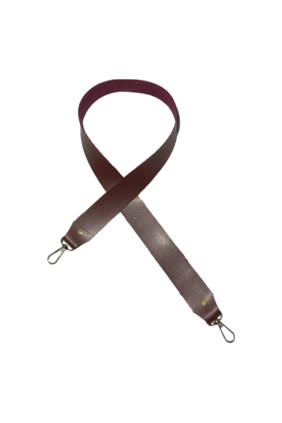 Taşlı askı 3x80 gold kancalı - bordo