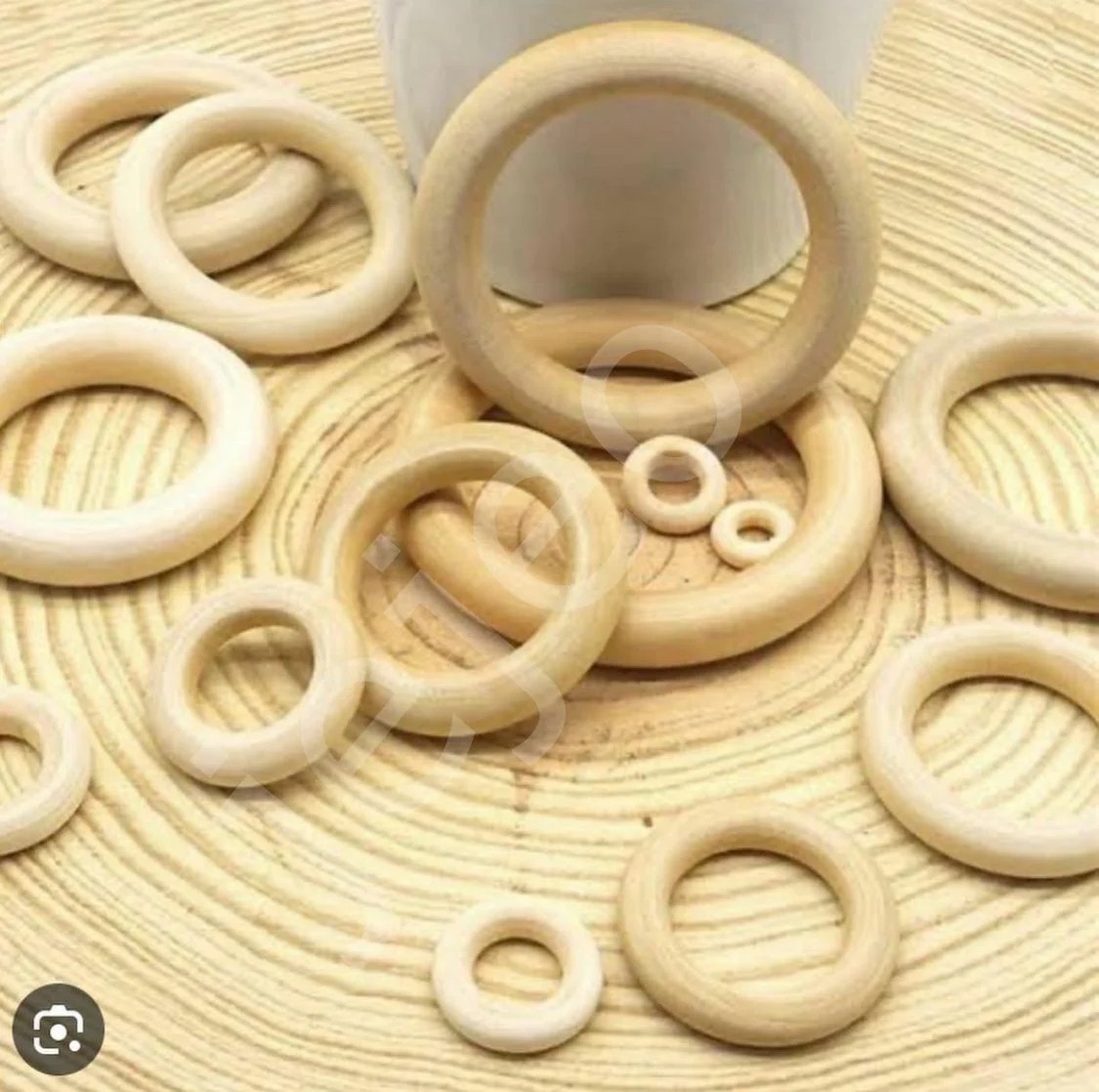 Ahşap Halka 30 mm yerli 