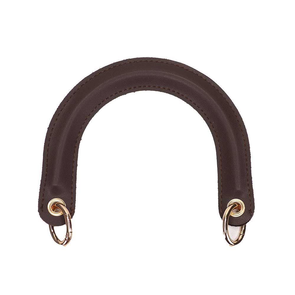  Deri Dior Çanta Sapı C Model Gold Kancalı - kahverengi gold metalli