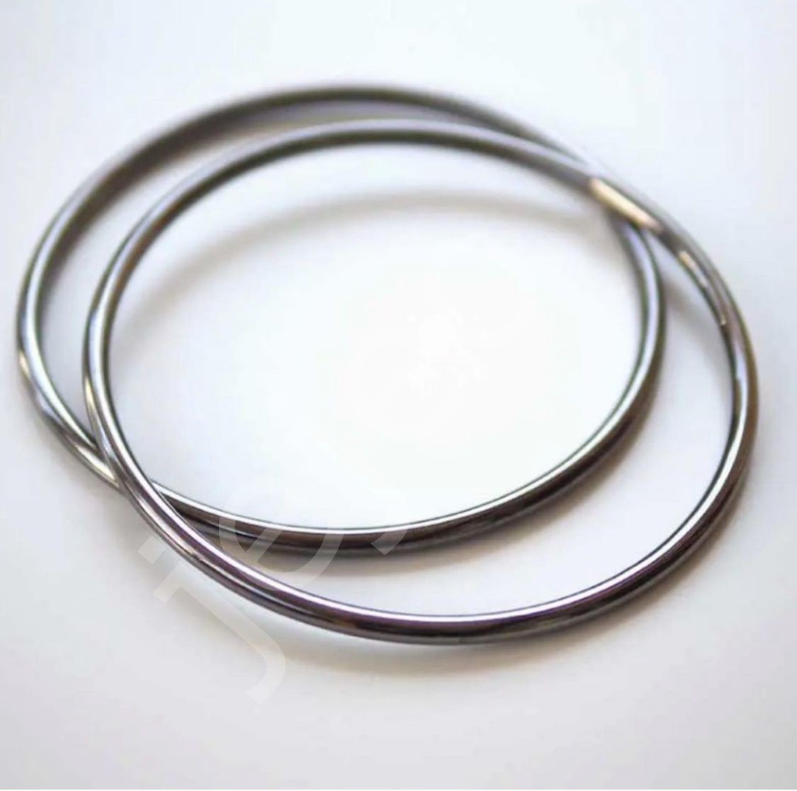 Metal daire model çanta sapı - antrasit