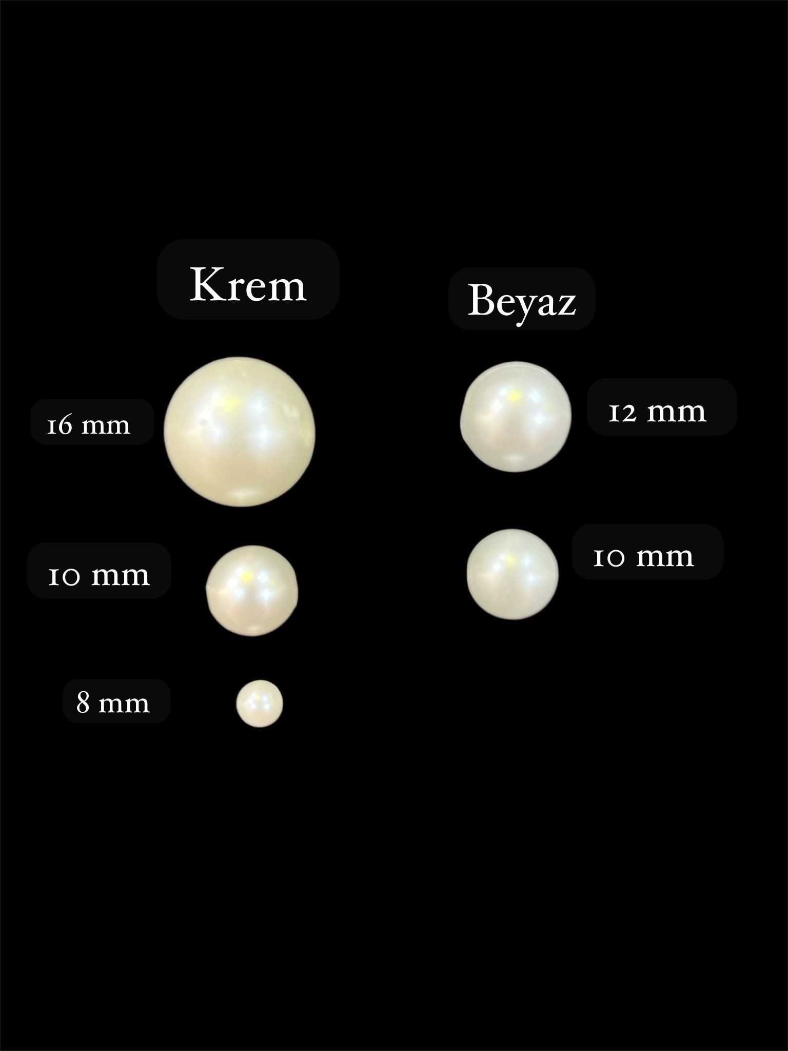 İnci boncuk 50 gr