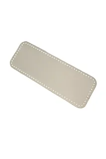 Çanta tabanı dikdörtgen 13x35 cm - krem