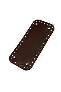 Çanta tabanı dikdörtgen 11x24 cm - kahverengi
