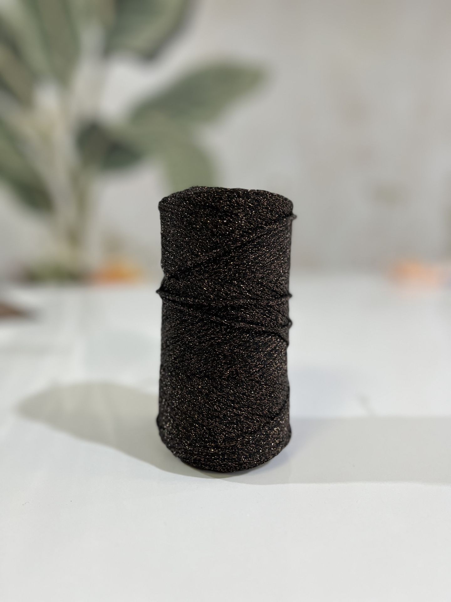Simli cord - Siyah / bakırkahve
