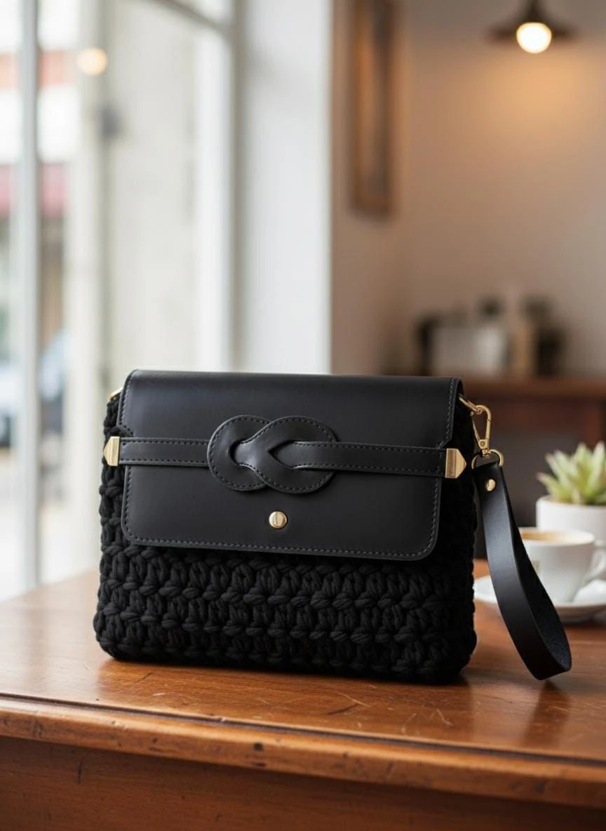 Bellis çanta seti (siyah)