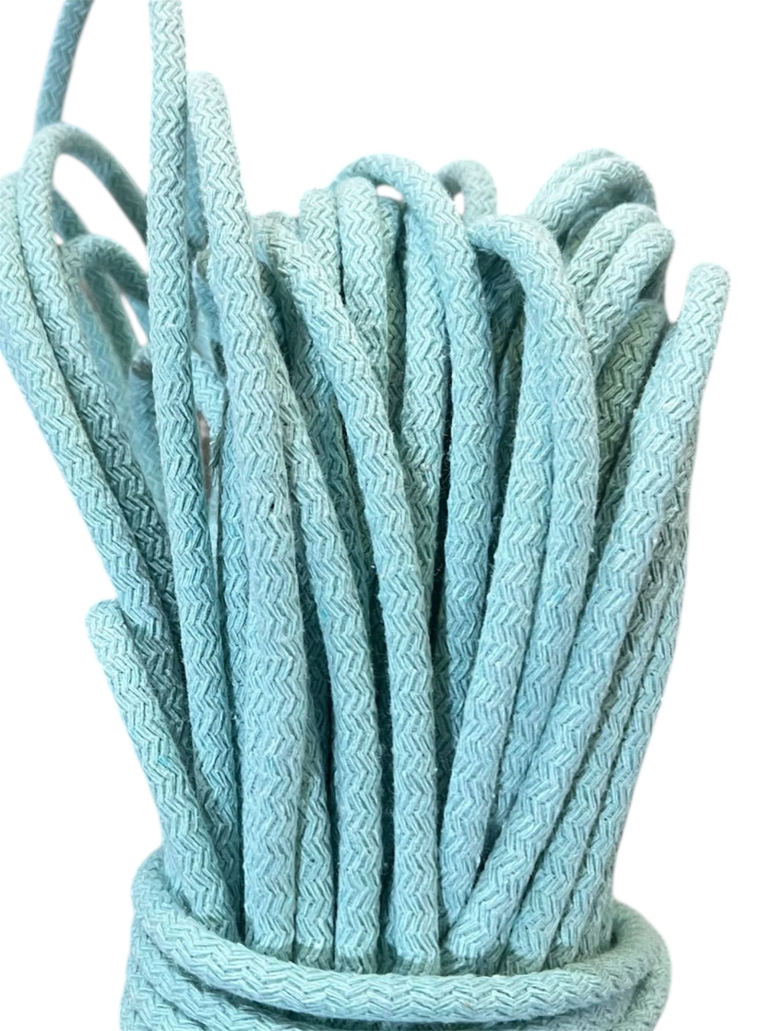 Pamuk tress kordon ip - Mint Yeşili (1 kg 48/50metre)