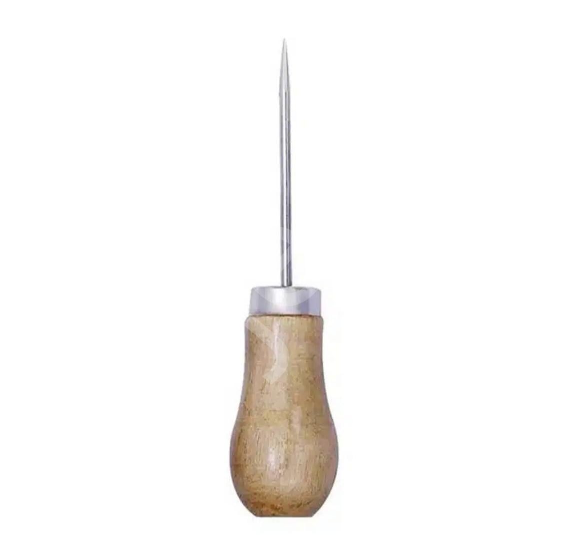 Biz İğnesi Ahşap Saplı 10CM