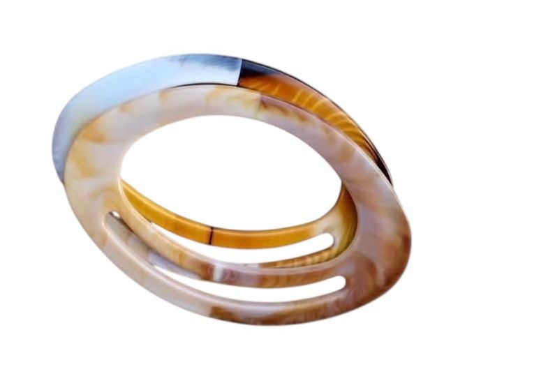 akrilik çanta sapı / oval model