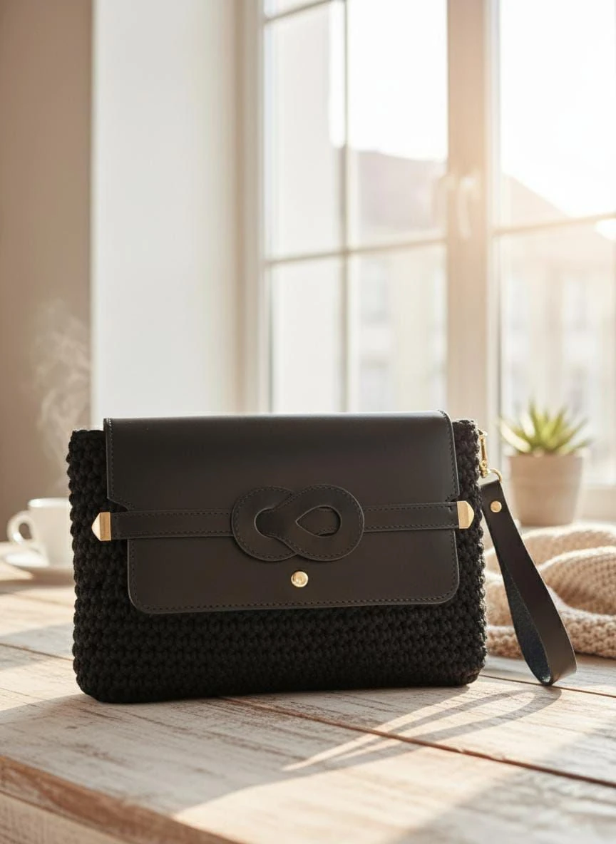 Bellis çanta seti (siyah)