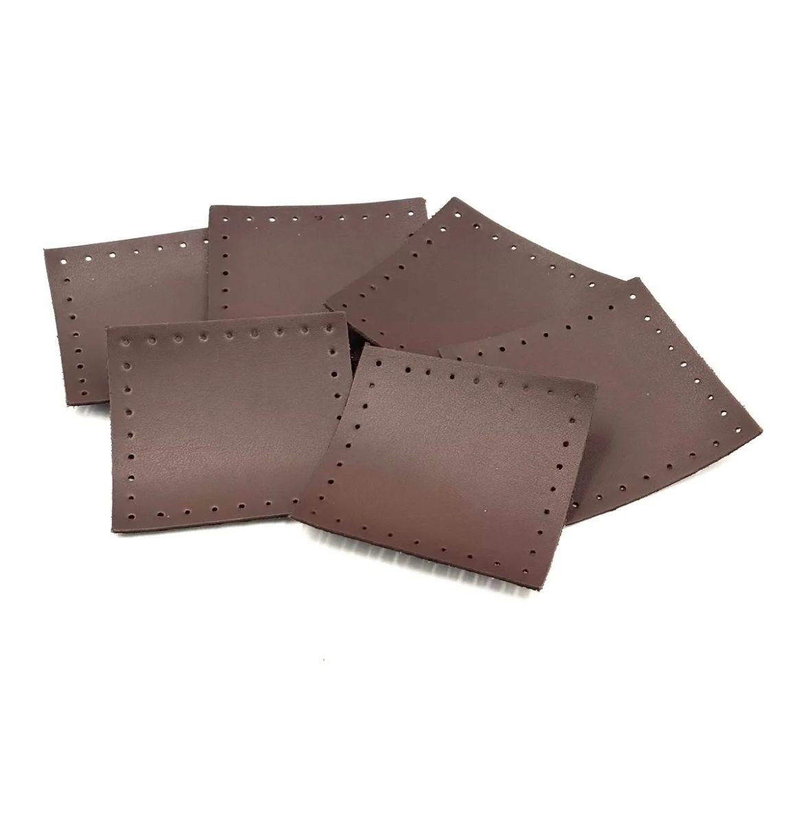Kare Parça deri  10x10 - taba