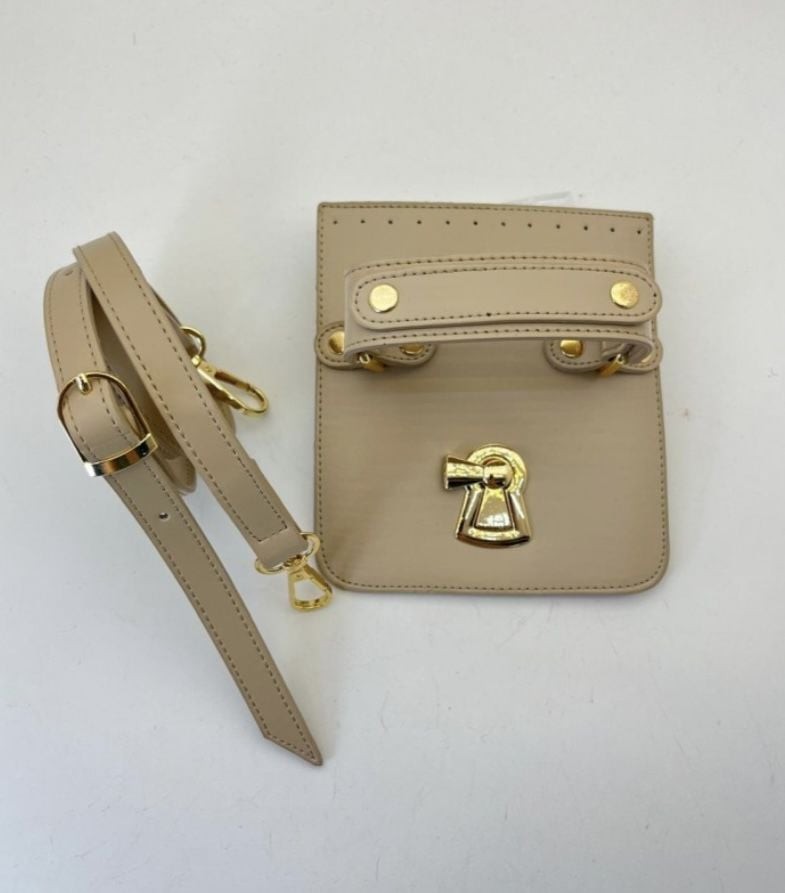 Diamond Boom Bag - Bej