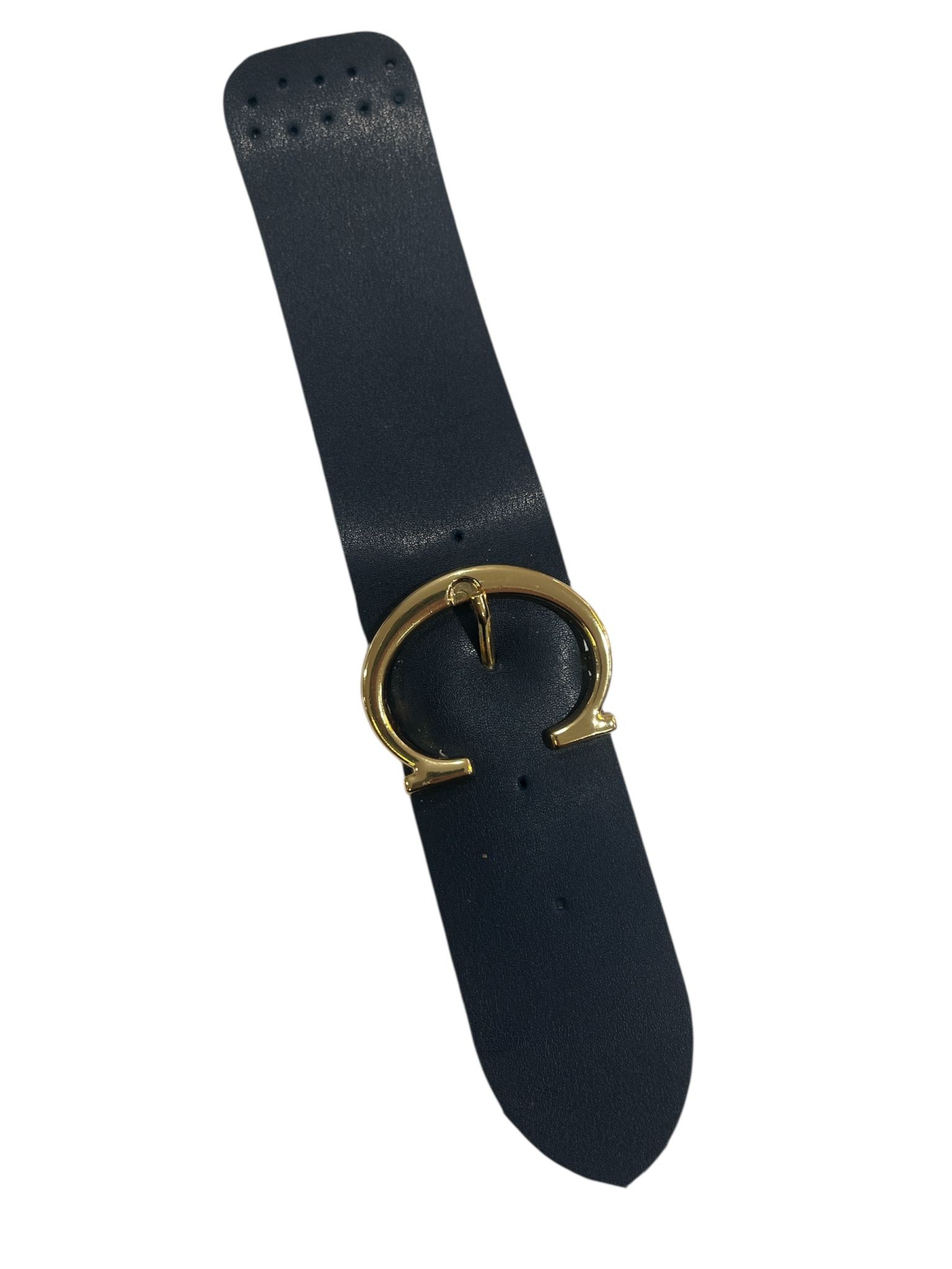 Gucci çanta kapama deri - lacivert gold metal