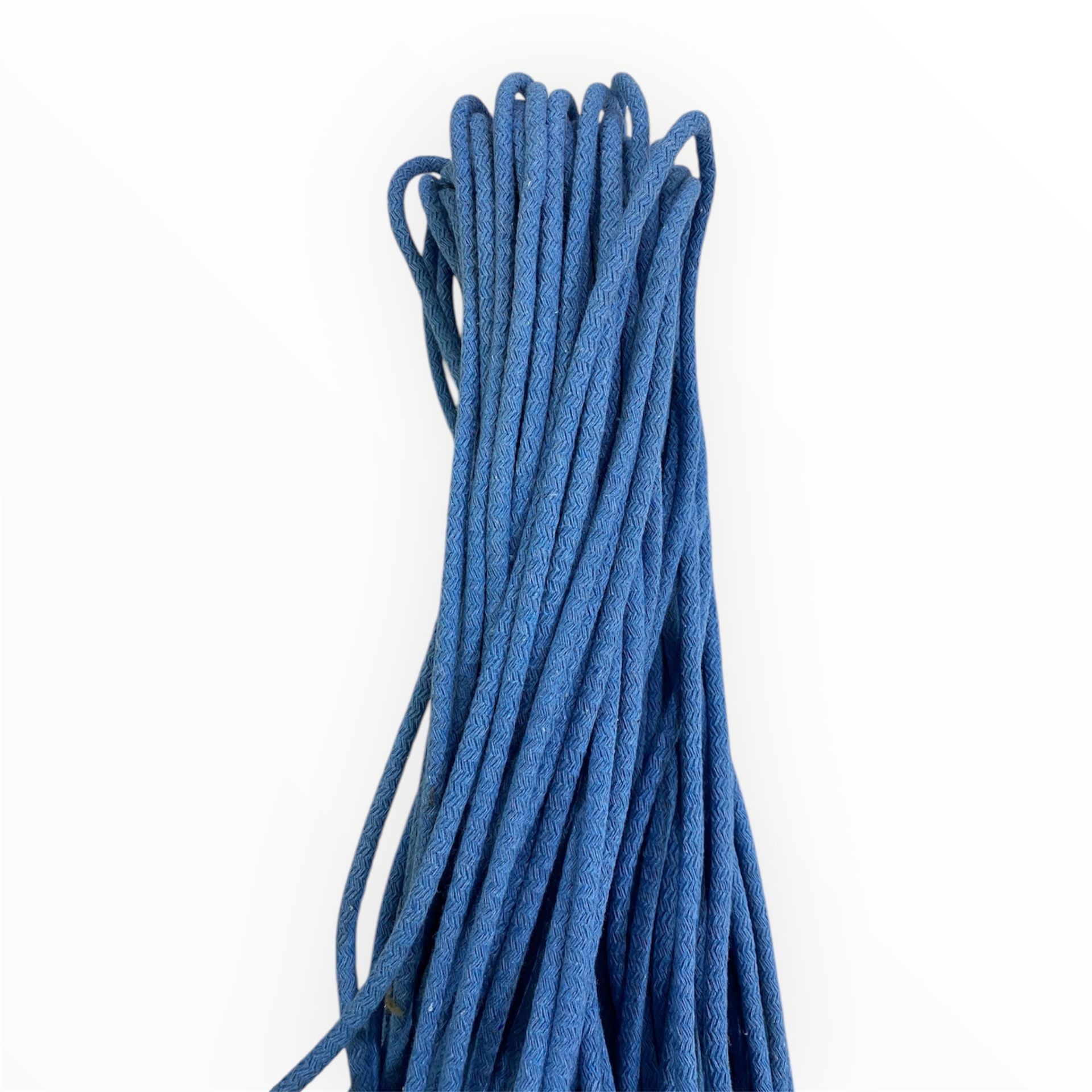 Pamuk tress kordon ip - Mavi  (1 kg 48/50metre)