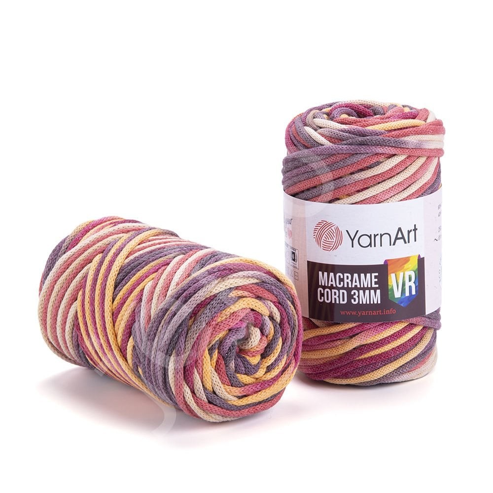 YarnArt Macrome cord 3 mm VR 923