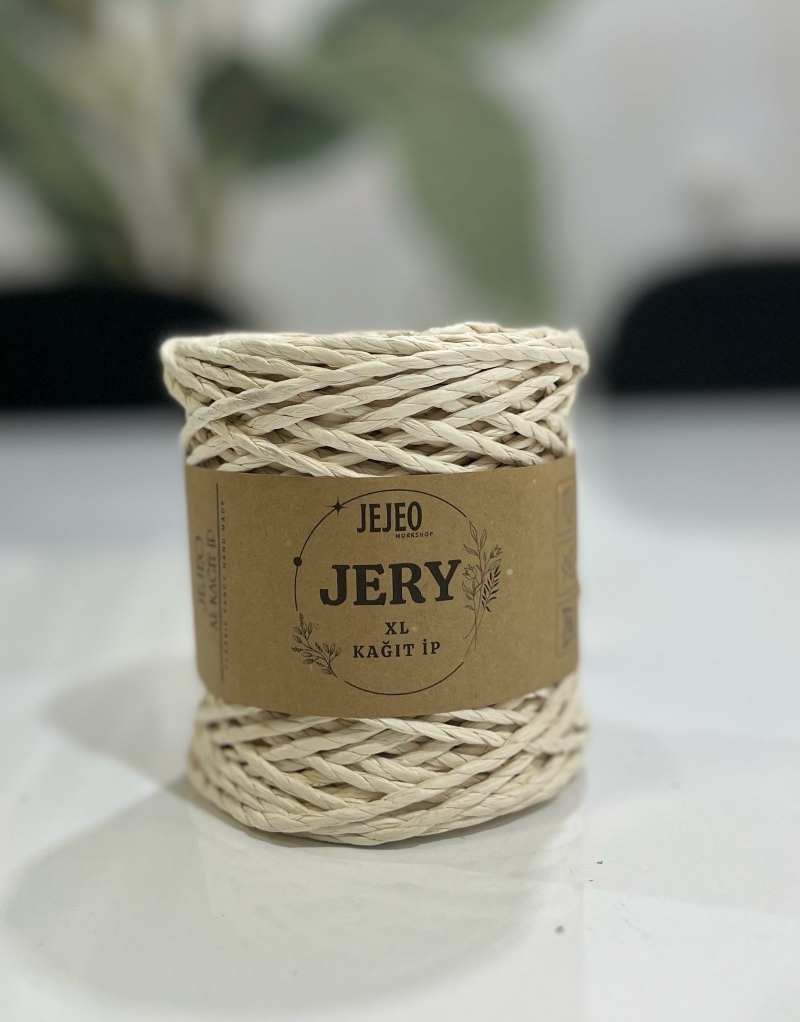 Jejeo Jery xl Kağıt ip - ekru