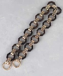Akrilik Beşgen Zincir Çanta Sapı 45 CM (Adet)