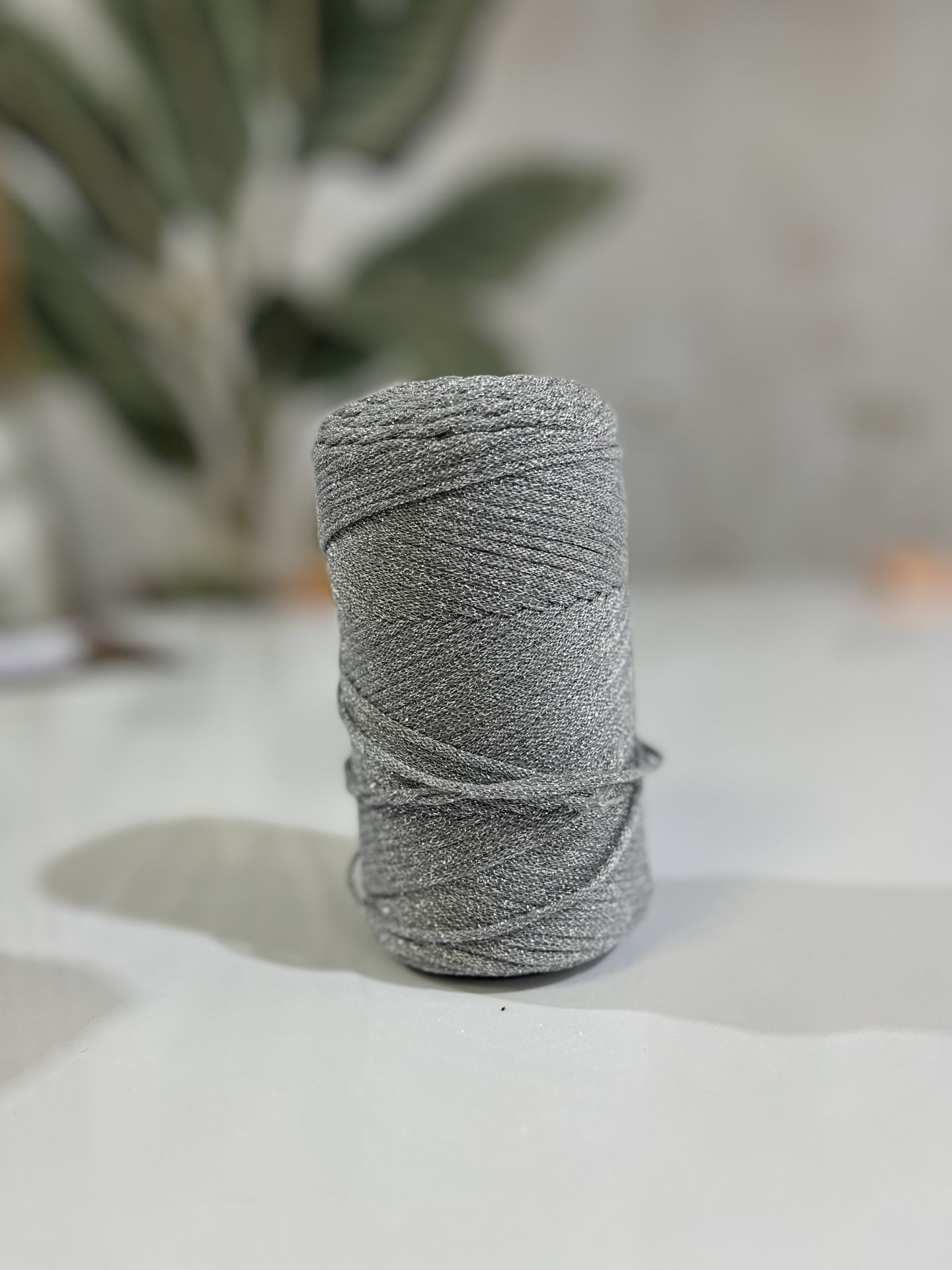 Simli cord - gümüş