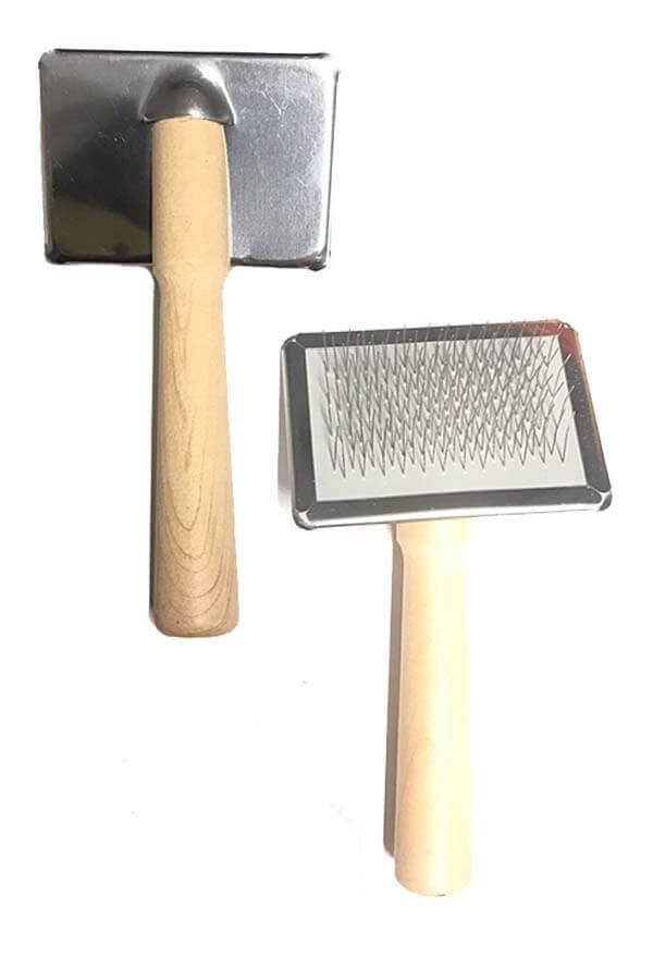 Makrome Fırçası Ahşap Saplı 11CM
