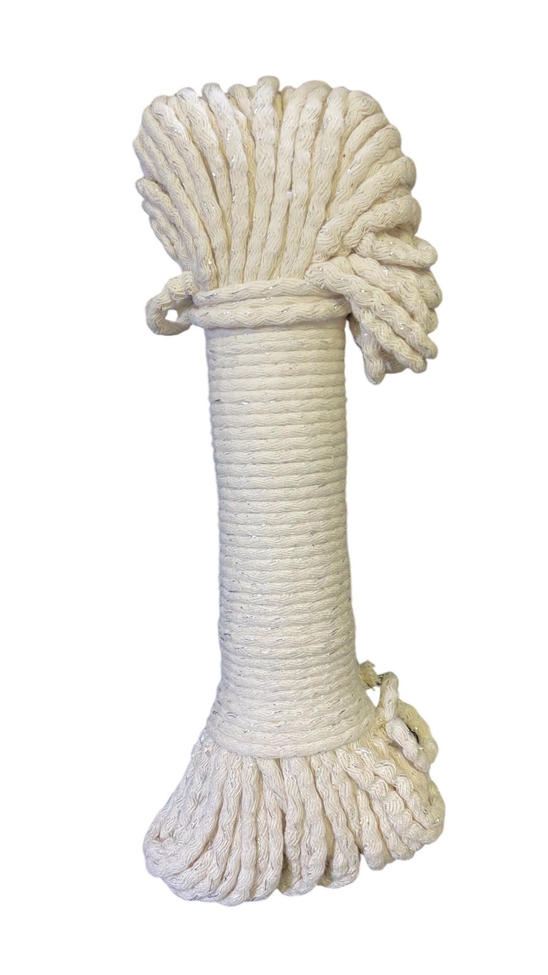 Simli makrome gümüş