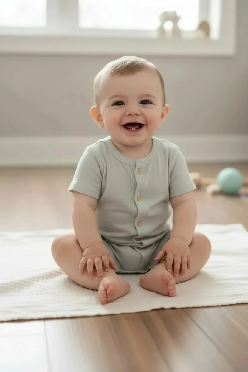 Erkek Bebek Gri Tulum