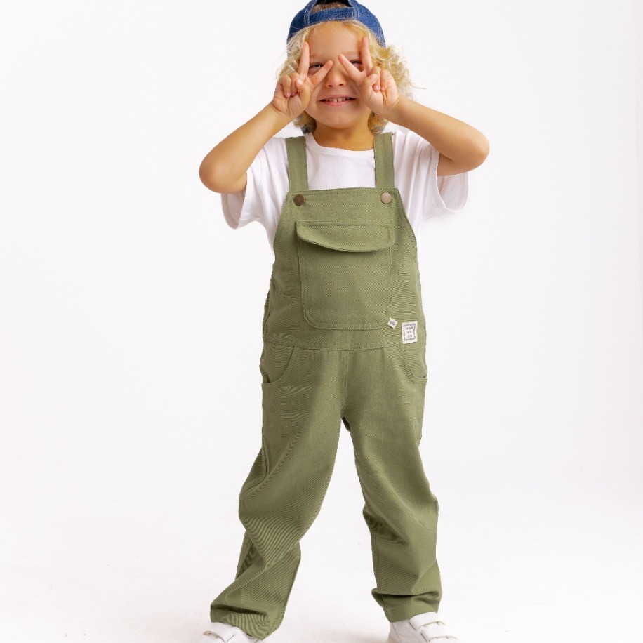 Unisex Gabardin Salopet Yeşil