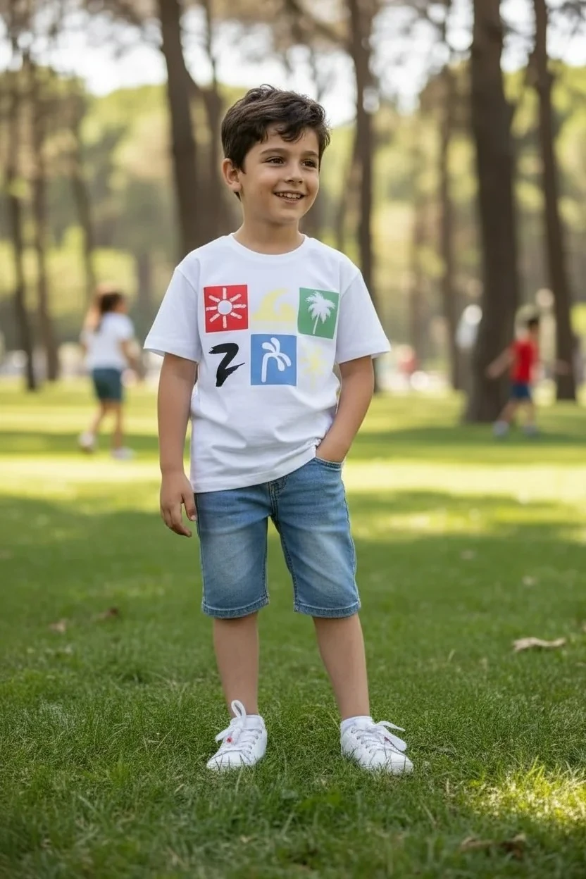Erkek Çoçuk Future Baskılı T-Shirt