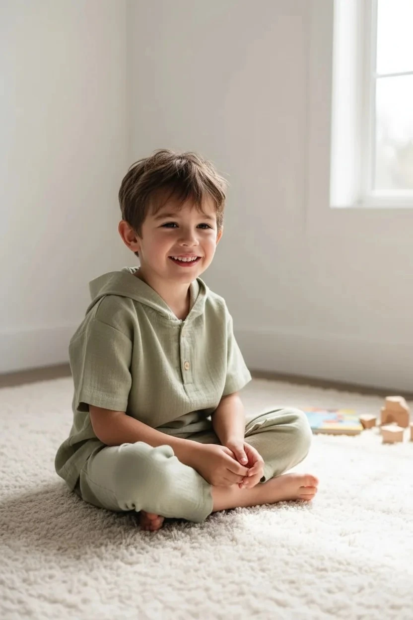 Kapüşonlu Müslin Takım