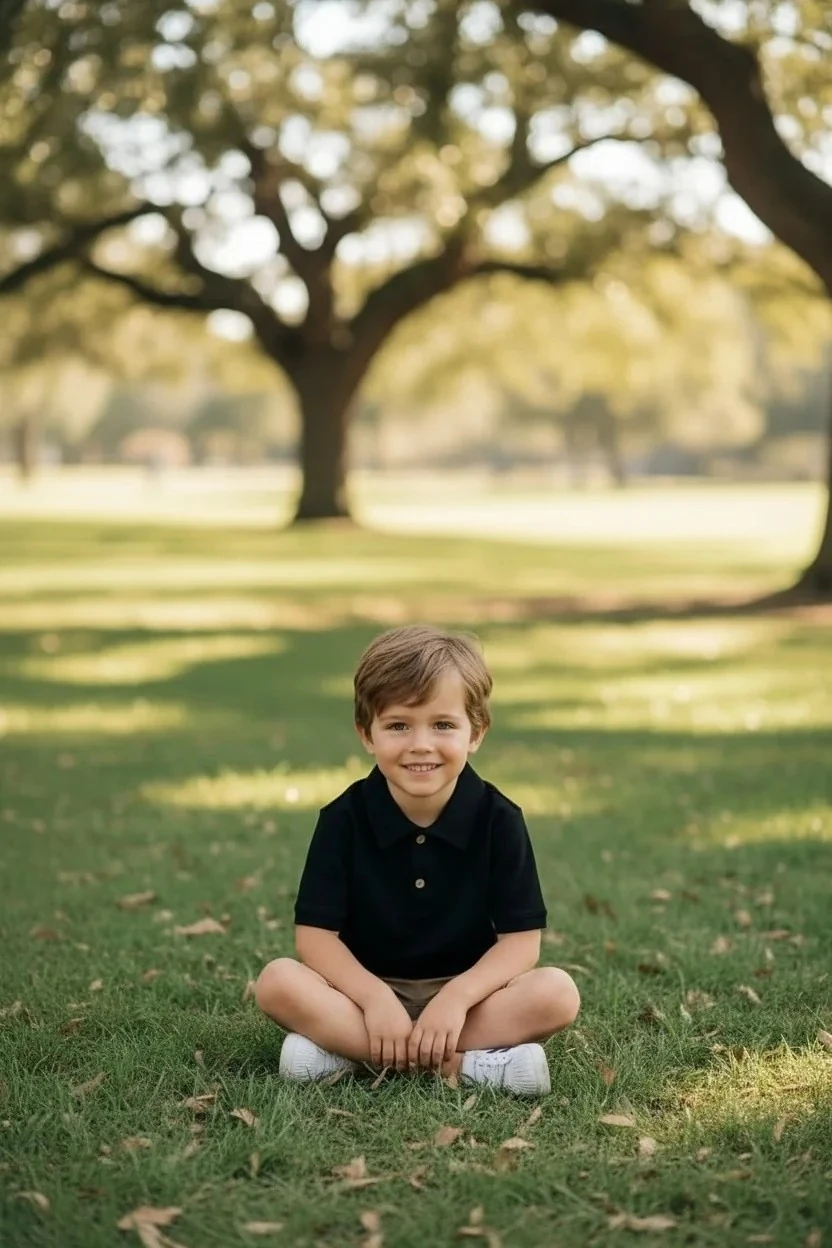 Erkek Çocuk Siyah Lakost T-Shirt