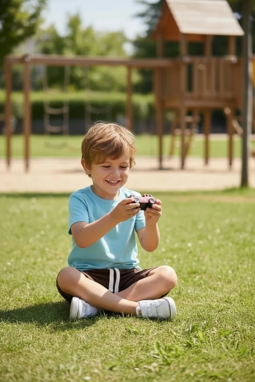 Erkek Çocuk Yan Cepli Şort