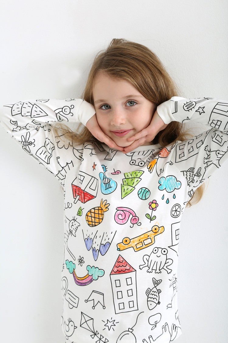 Boyanabilen Unisex Pijama Takımı