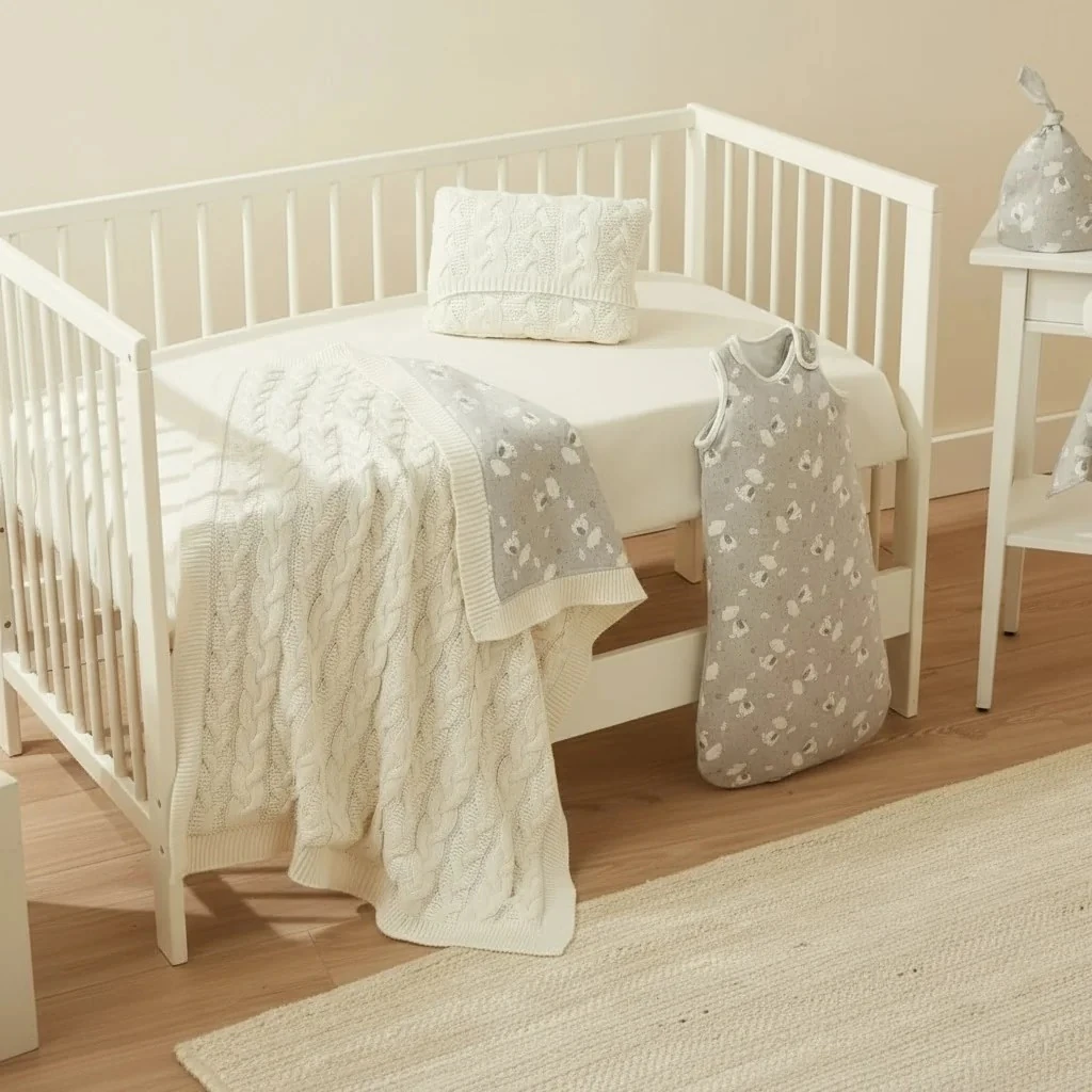 FİL DESENLİ UYKU TULUMLU SET