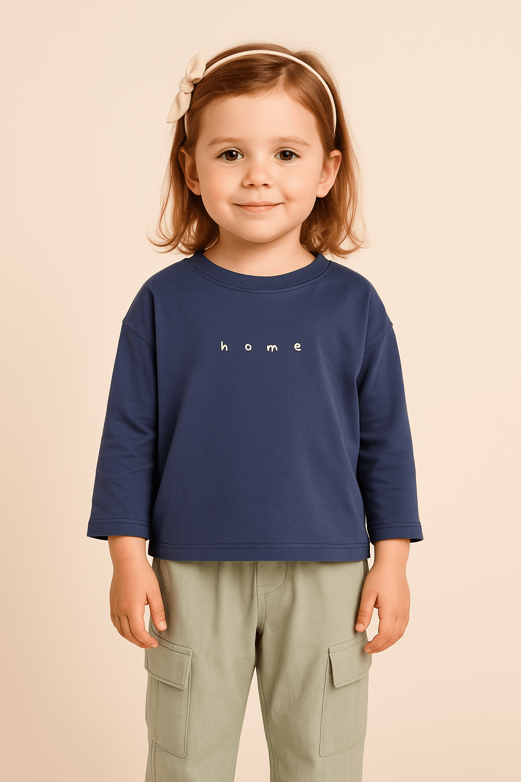 Mavi Uzun Kollu Sweatshirt