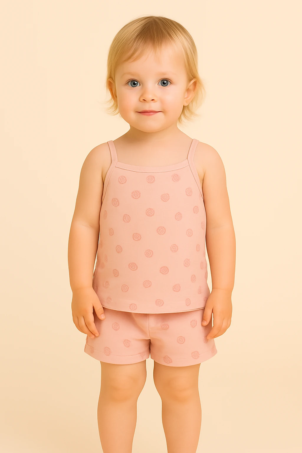 Kız Bebek Atlet Şort Takım