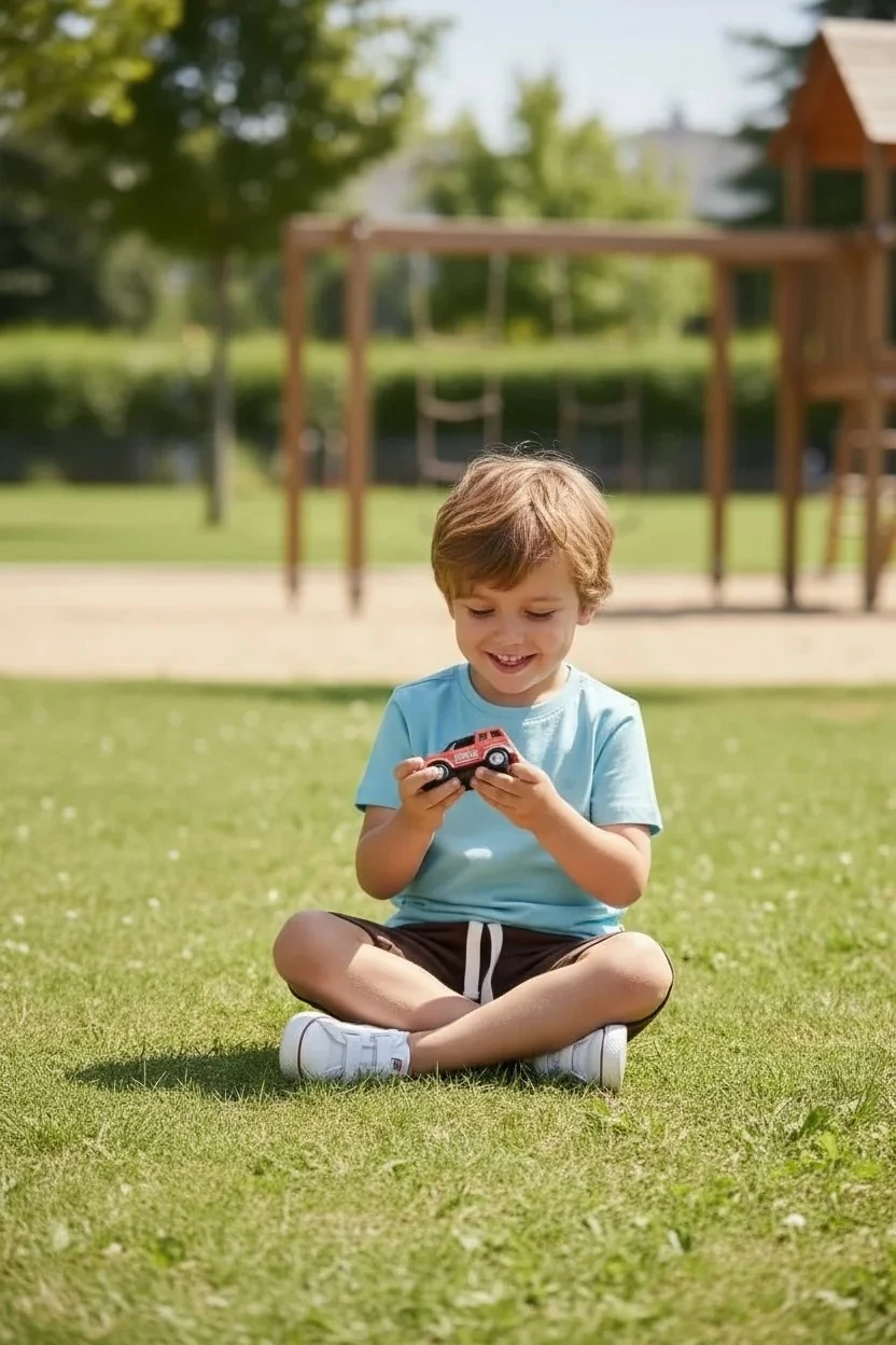 Erkek Çocuk Yan Cepli Şort