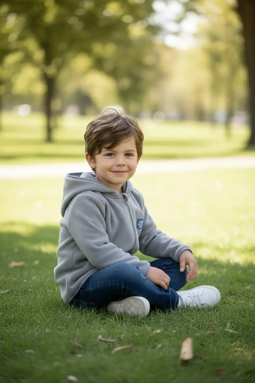 Kapşonlu Fermuarlı Polar Ceket