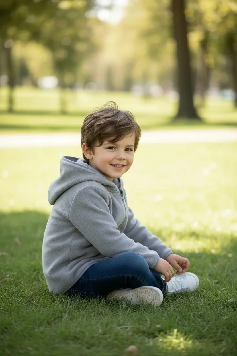 Kapşonlu Fermuarlı Polar Ceket