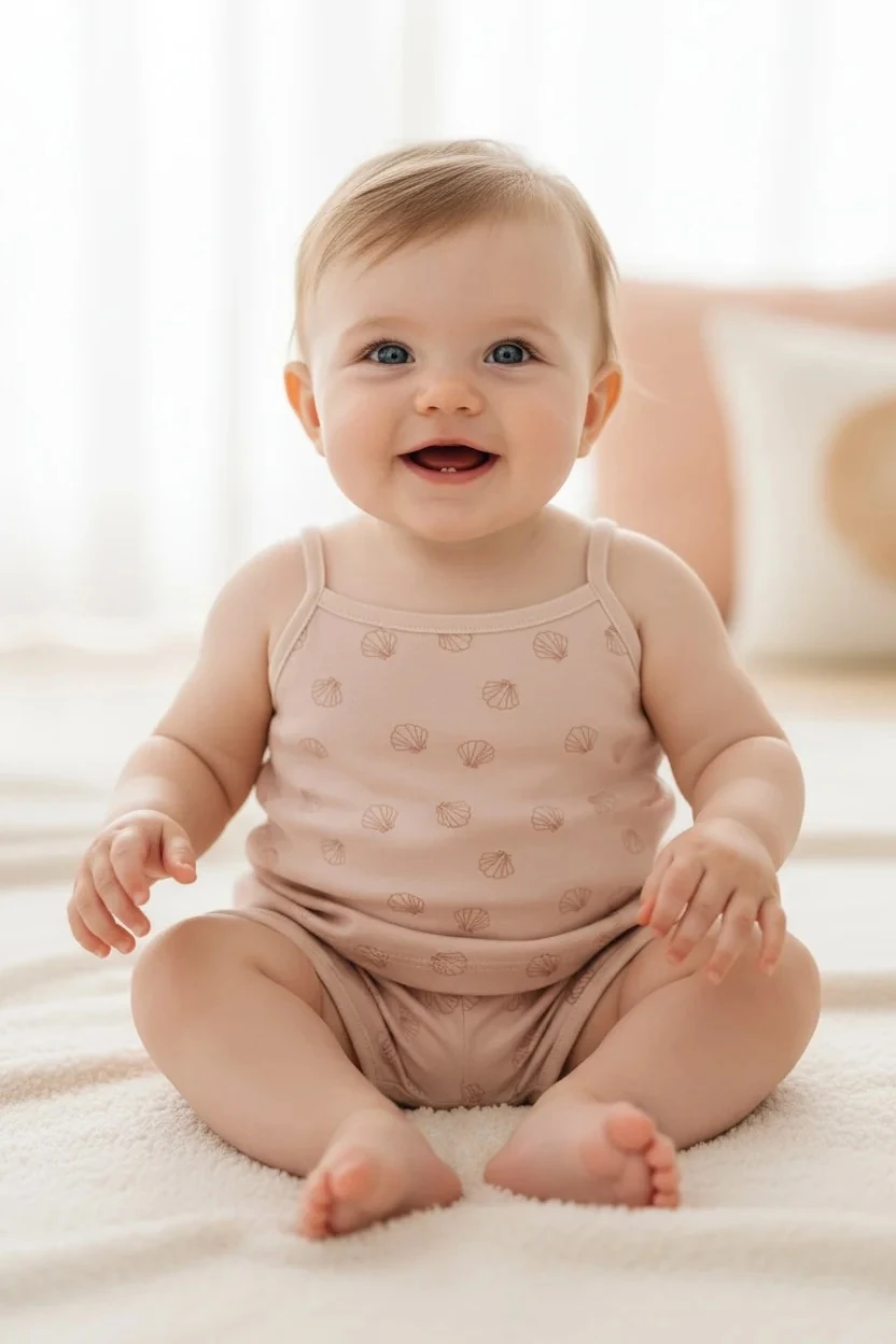 Kız Bebek Atlet Şort Takım