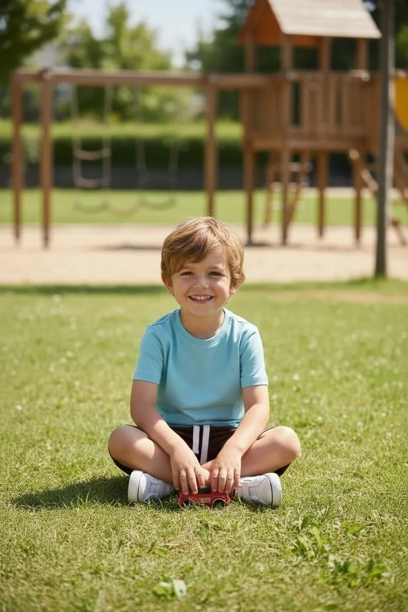 Erkek Çocuk Yan Cepli Şort