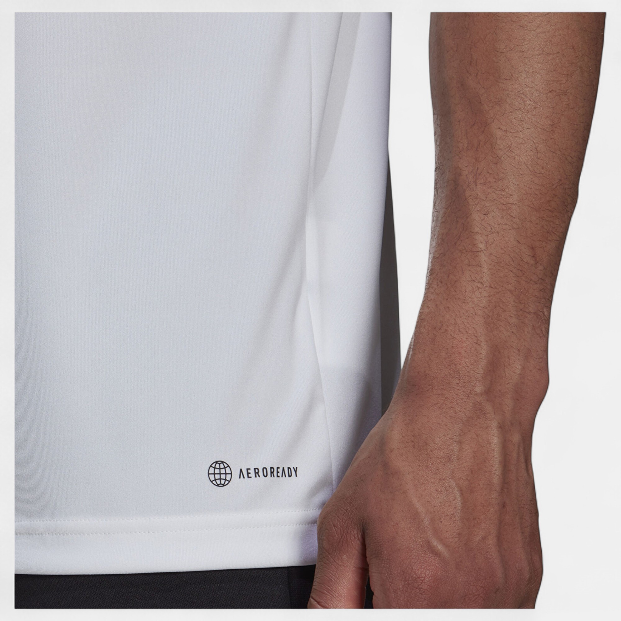 Adidas ENT22 POLO Erkek Beyaz Tişört HC5067
