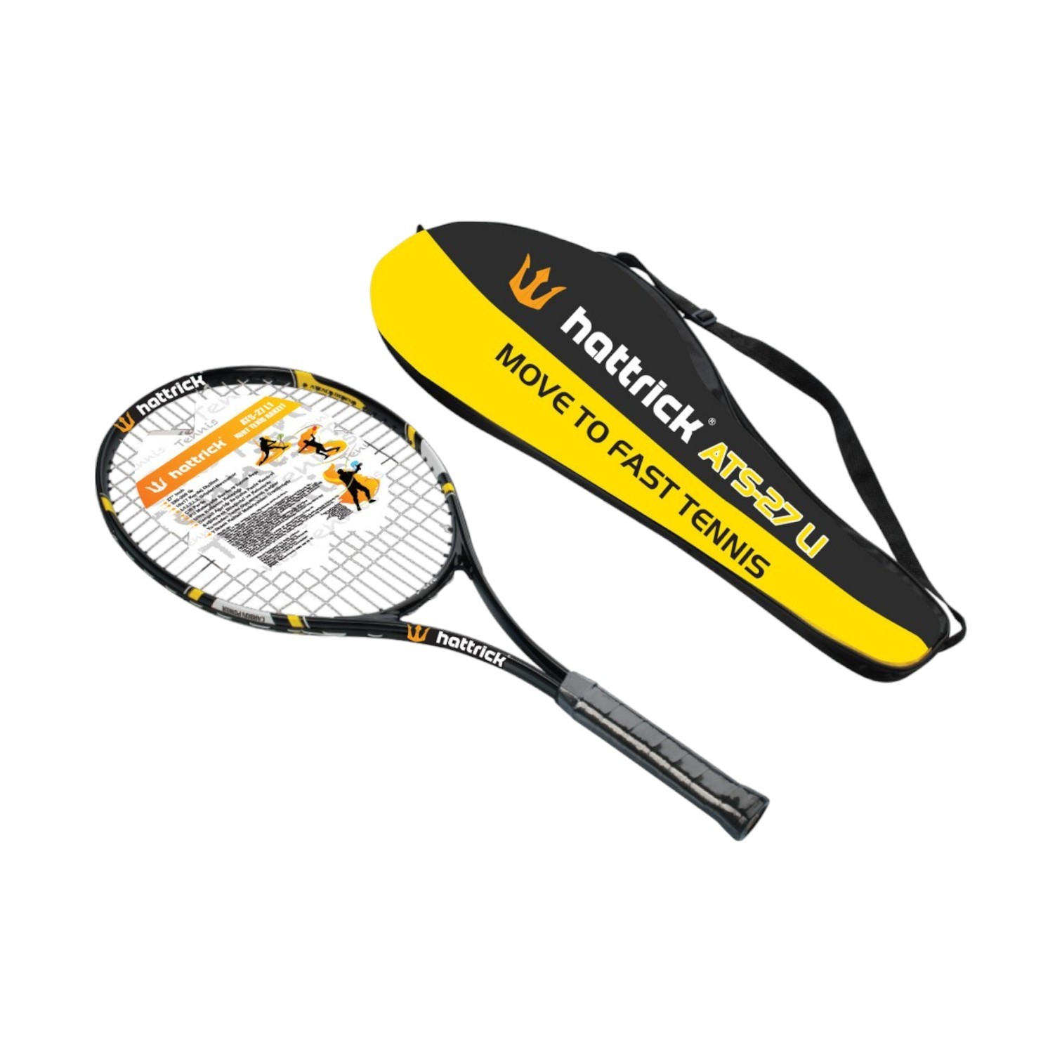 HATTRİCK 27'' INCH L1 KORT TENİS RAKETİ